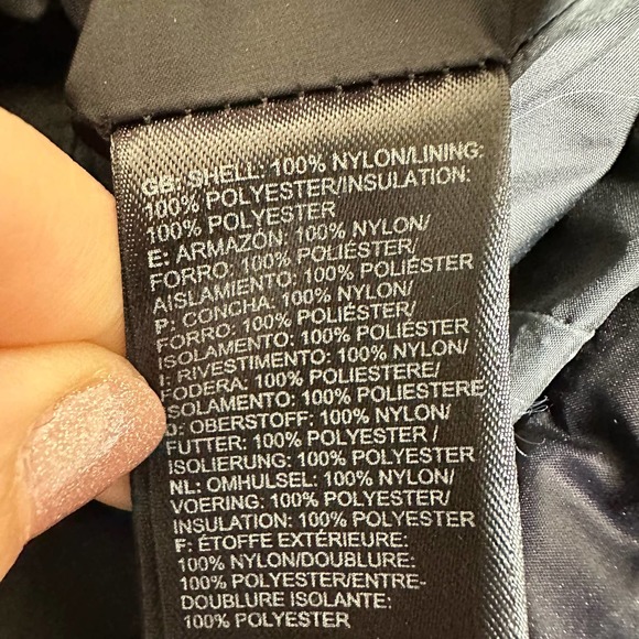 The North Face Quilted Nylon Puffer Jacket Winter Snow Womens Size Small - Picture 3 of 8